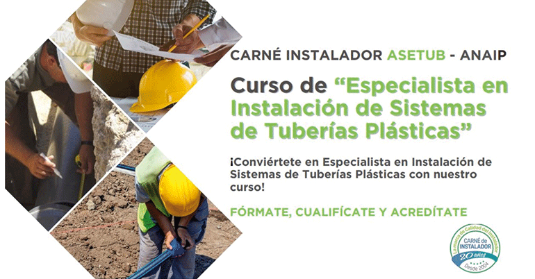 Curso de Especialista en Instalación de Sistemas de Tuberías Plásticas 