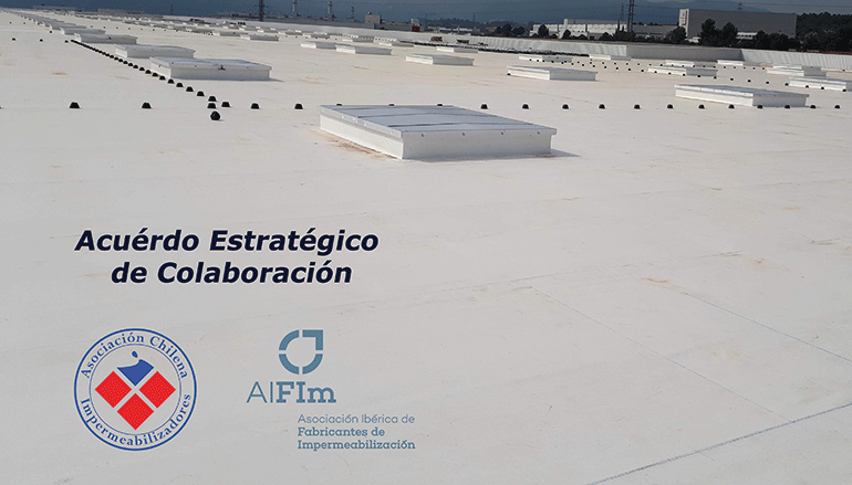 AIFIm y ASIMP A.G. firman un convenio de colaboración para impulsar la industria iberoamericana de la impermeabilización 