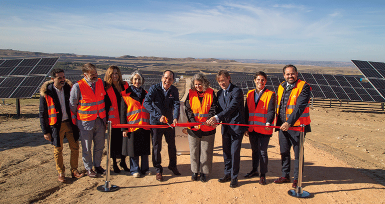 Sonnedix supera 1 GW de capacidad operativa en España con la inauguración de su instalación solar de 150 MW