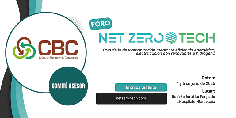 El Clúster de Bioenergía Catalunya (CBC) entra a formar parte del comité asesor del Foro Net Zero Tech 