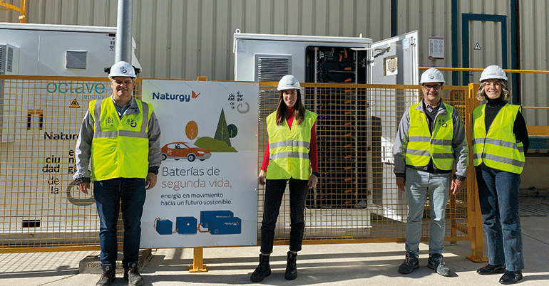 Naturgy y CIUDEN comienzan su primer proyecto de baterías de vehículos para el almacenamiento energético