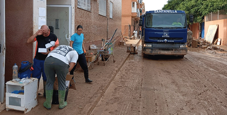 KSB colabora en la emergencia de la DANA en Valencia con el envío de Bombas de Achique para las zonas inundadas  