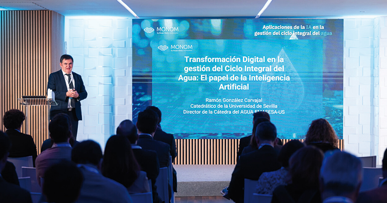 MonoM by Grupo Álava presenta el informe ´Aplicaciones de la IA en la gestión integral del ciclo del agua´