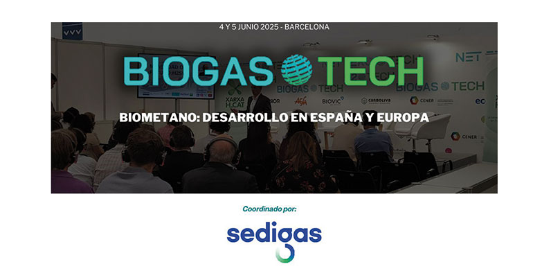 BiogasTech liderará el debate sobre el biometano en la transición energética en España y Europa 