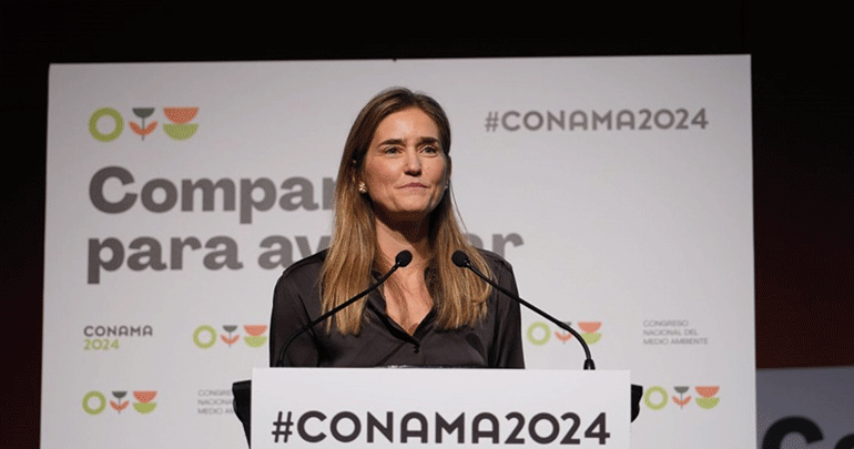 Sara Aagesen inaugura CONAMA 2024 en un momento clave en el que la transición ecológica requiere esfuerzos extraordinarios