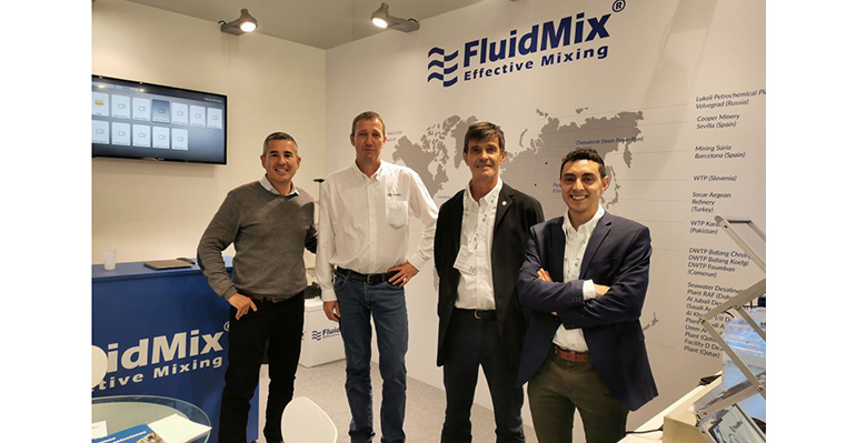 Cramix acudió con Fluidmix a la IFAT de Munich