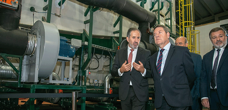 Inaugurada la central térmica de la Red de Calor de Cuenca