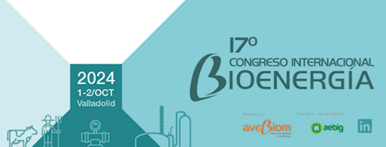 Abierta la inscripción al 17º Congreso Internacional de Bioenergía, dedicado a los gases renovables