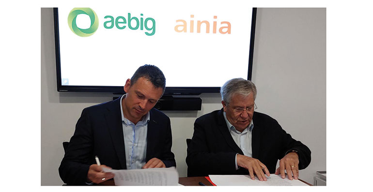 AEBIG y AINIA firman un acuerdo para impulsar la producción de biogás y biometano