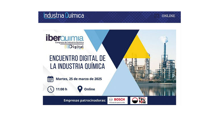 Cita online para los profesionales de la Industria Química: Iberquimia Digital llega el 25 de marzo