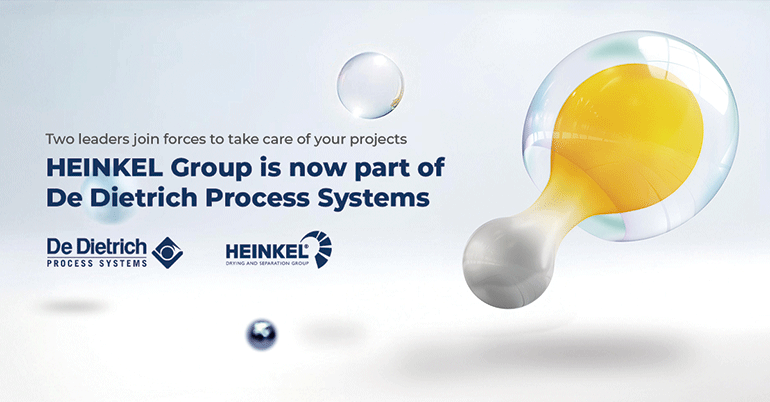 Dietrich Process Systems se amplía con la adquisición del Grupo HEINKEL