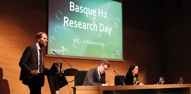 Basque Hydrogen Research Day: Euskadi demuestra su fortaleza en la investigación del hidrógeno