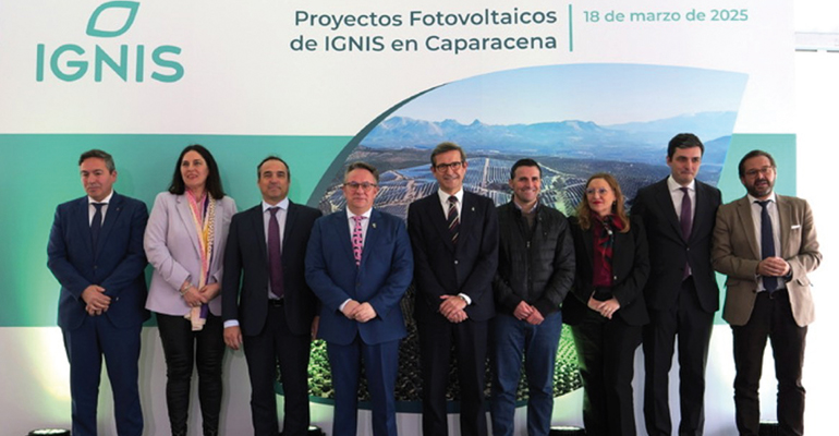 Ignis inaugura su nuevo proyecto fotovoltaico en Granada 