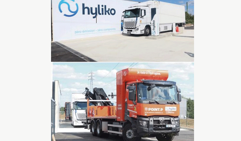 Lhyfe suministra la estación de repostaje de hidrógeno verde para el primer centro de excelencia de camiones de hidrógeno