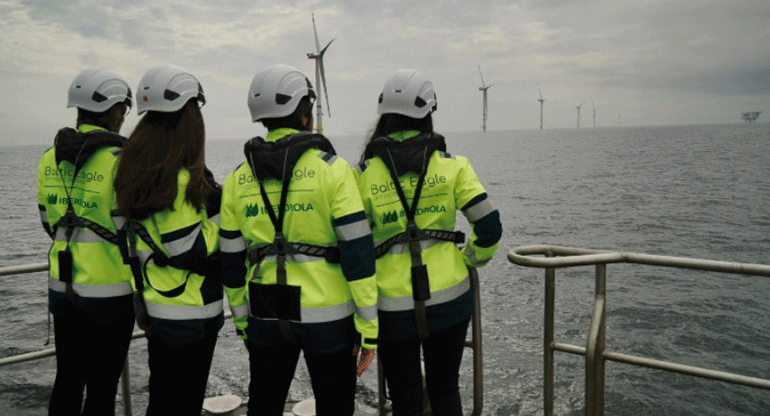 Iberdrola finaliza junto a Masdar la instalación de los aerogeneradores del parque eólico offshore Baltic Eagle de 476 MW