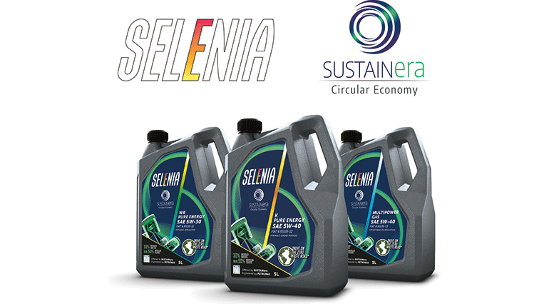 PETRONAS y Stellantis lanzan la gama de productos reciclados de marca compartida Selenia SUSTAINera