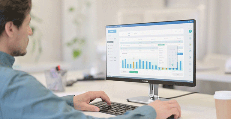 Monitores con sensor de luz