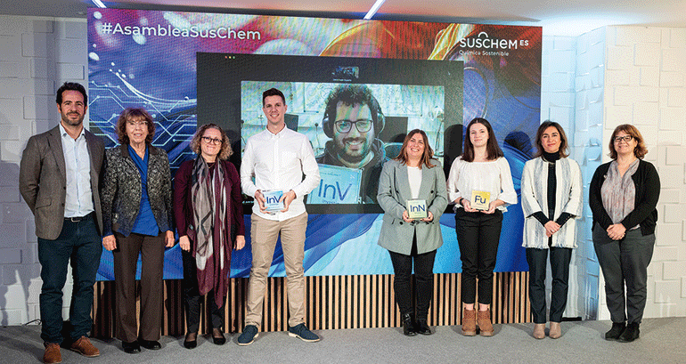 SusChem España entrega sus Premios a cuatro jóvenes Investigadores de la Química en su Asamblea Anual