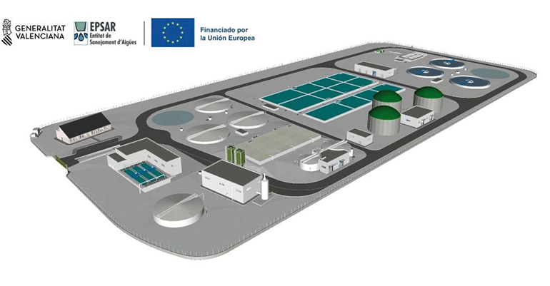 La Generalitat Valenciana saca a licitación las obras para la nueva depuradora de Sagunto y su área industrial