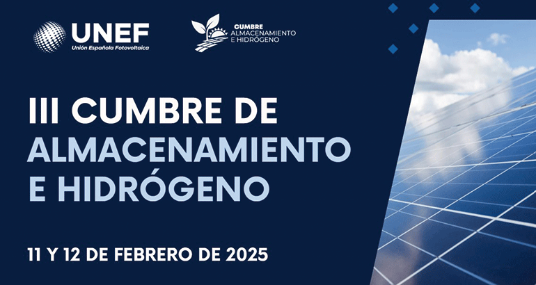 UNEF organiza en Madrid la III Cumbre de Almacenamiento e Hidrógeno para debatir los retos del sector en Europa