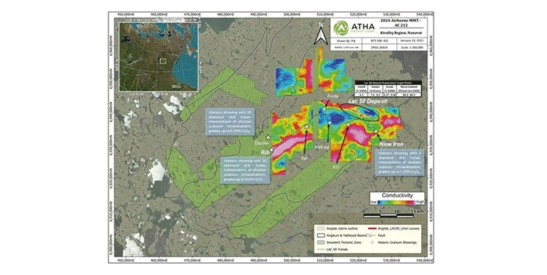 El estudio geofísico del proyecto de uranio Angilak aumenta con éxito la profundidad del yacimiento