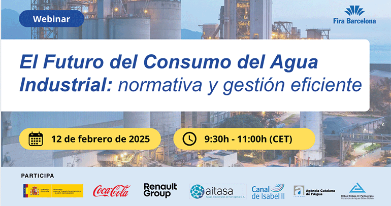 El futuro del consumo del agua industrial: nueva normativa y gestión eficiente