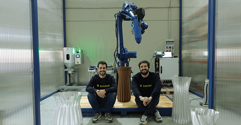 Robots, software y materiales reciclados: así es la receta de Ziknes para liderar la impresión 3D en Europa 